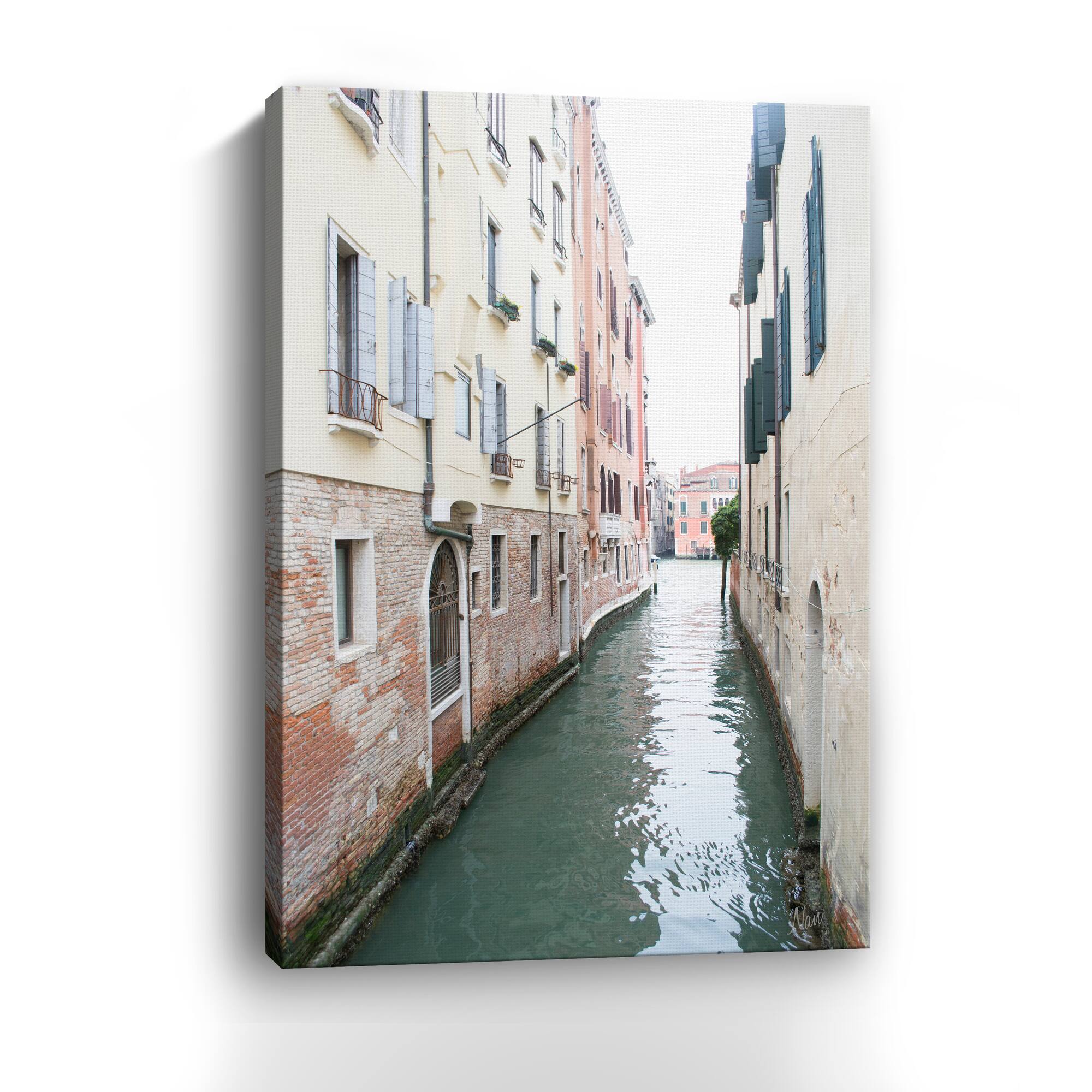 Venice Canal II Canvas Giclee